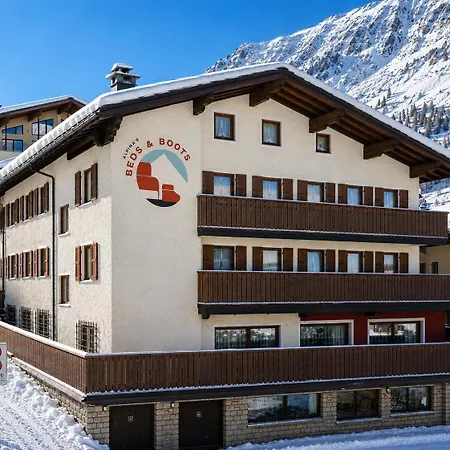 Hotel Alpina's Beds & Boots